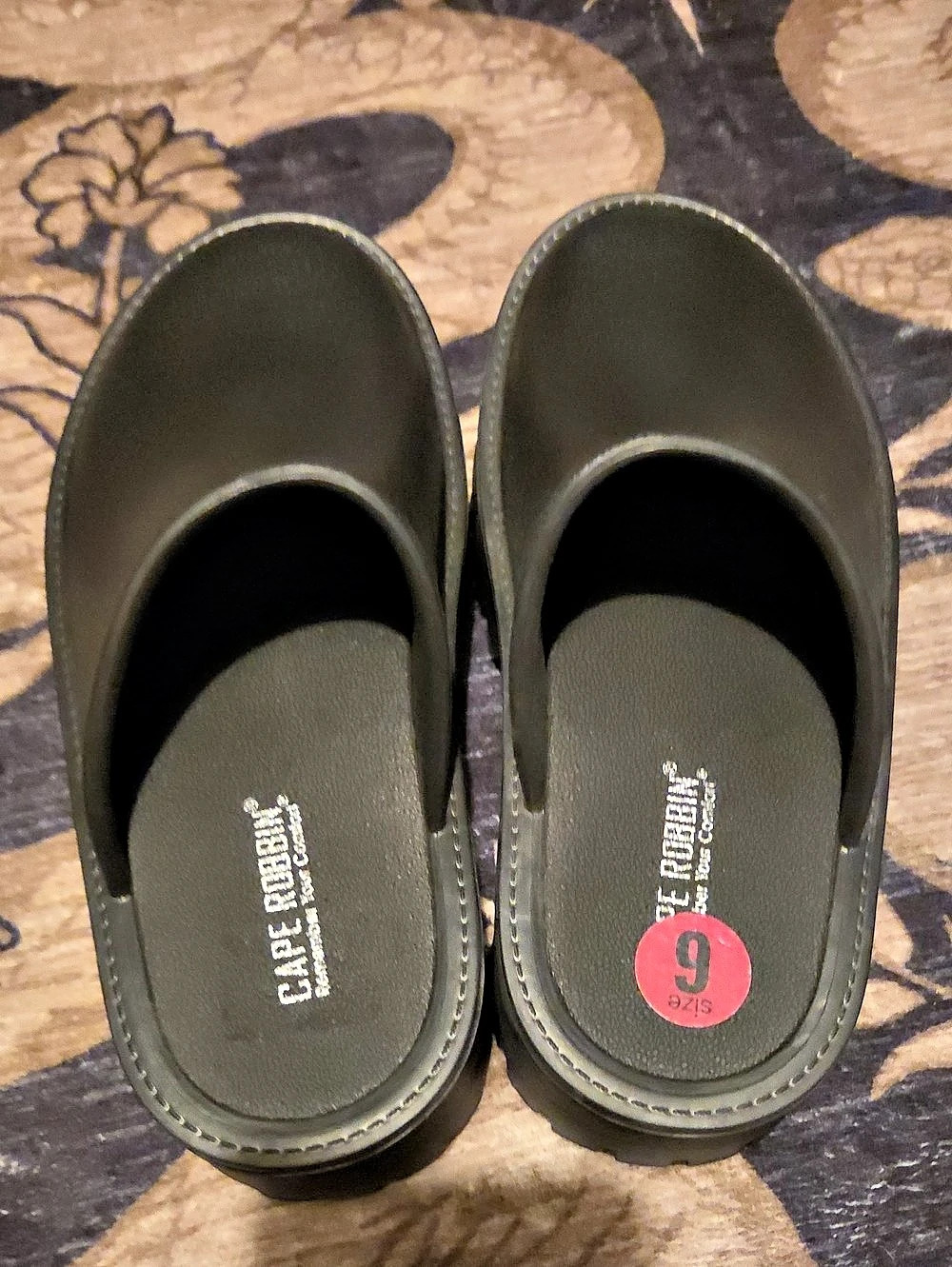 Cape Robbin Gardener Platform Clog Black US 6